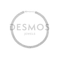 Collana Desmos Donna in Argento INFINITY W 38 - INFINITY W 38